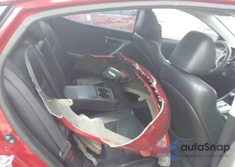 2012 Hyundai Elantra Limited (Ulsan Plant) из США, поврежденный, VIN KMHDH4AE7CU494118